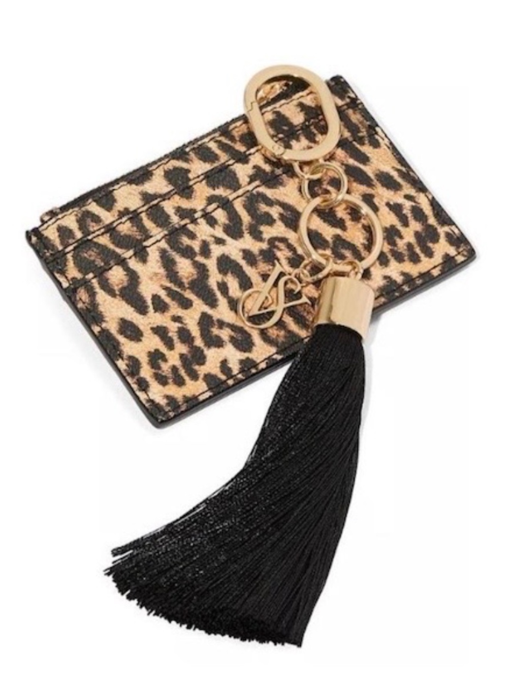 Victoria's Secret Black Tassel Keychain New with tag - Picture 4 of 8